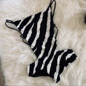 Indah Zebra One Piece Swimsuit